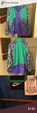 Rare Vintage Nike Graphic Windbreaker Jacket Vintage Nike Windbreaker Jacket Windbreaker