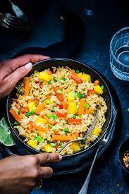 Thai Pineapple Fried Rice Recipe In 2020 Pineapple Fried Rice Recipe Thai Pineapple Fried Rice Fried Rice Recipe