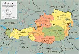 Where is vienna austria map climate zone and nearest cities. Austria Map And Satellite Image