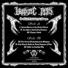 To be 'melancholy' is a brand of sadness that is over thought, prolonged and can be caused by any reason it has similar characteristics with depression however, melancholy is an insidious sadness. The Eternal Melancholy Of The Wampyre Wampyric Rites Inferna Profundus Records