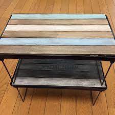 100均リメイク セリア素材でミニテーブル カフェトレイにも ミニテーブル テーブル カフェ