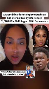 Antjony Edwards Paid Child Support