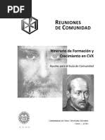 Reuniones de Comunidad. Ayuda para El Guía. CVX Chile Jóvenes PDF