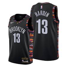 Brooklyn nets just don shorts black. James Harden Brooklyn Nets 2020 21 City Honor Basquiat Jersey Black