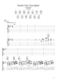 Smells Like Teen Spirit EASY Sheet music Tab - Nirvana