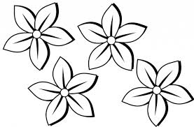 Permalink To 90 Ideas Flower Clip Art Black And White Small Flowers Black And White Png Download Full Size Clipart 4850625 Pinclipart