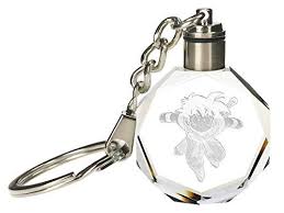 Coolchange Pendantif Porte Cles En Cristal De Dragon Ball Motiv Son Goku Porte Cle Cle Cristal