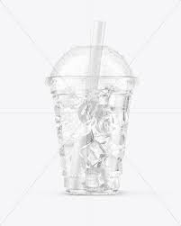 Download Plastic Cup W Berries Smoothie And Straw Mockup In Can Mockups On Yellow Images Object Mockups PSD Mockup Templates