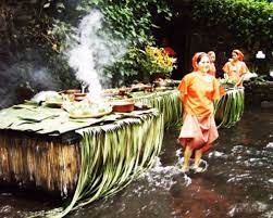 What i like about villa escudero is that you get to enjoy the time with your family while embracing the filipino culture. Villa Escudero S Waterfall Restaurant Lets You Dine At The Foot Of The Falls