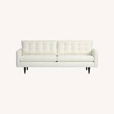 View and purchase our entire collection online. Crate Barrel White Sofa Aptdeco