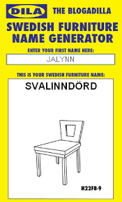 If You Were From Ikea What Would Your Name Be Blog Of The Nation Npr