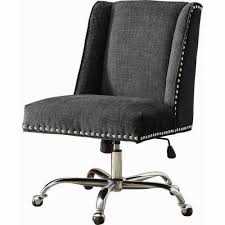 High Back Office Chair Upholstered Armless Swivel Executive Desk Wheel Furniture Devinebestbuys Highbackoff Best Office Chair Office Chair Used Office Chairs