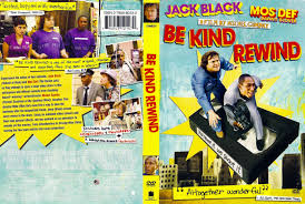 Be Kind Rewind Dvd Michel Gondry Comic Book Cover Rewind