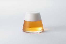 bios monthly 富士山 一飲而盡 glass design glass industrial design