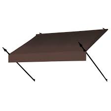 Voortenten In Een Doos 6 Ft Handmatig Intrekbare Voortent 36 5 Inch Projectie Doos Een Ft Handmat Window Awnings Retractable Awning Custom Awnings