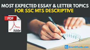 Using the formal letter format can ease up the task for you. Most Expected Essay Letter Writing Topics For Ssc Mts Descriptive