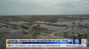 Reliving the devastation of last year's hurricane season in Cameron Parish