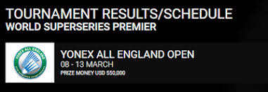 Menurut rencana, tvri menyiarkan secara langsung all england 2020 sejak babak pertama yang akan digelar pada 11 maret 2020 mulai pukul 16.00 wib. Musadun Com