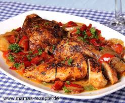 Paprikahahnchen Aus Dem Backofen Mamas Rezepte Mit Bild Und Kalorienangaben