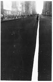 Robert Frank Pedestrian Crossing Center White Line On 34th Street Ny 1948 From The Metropolitan Museum Of Art Robert Frank Photography Street Photography