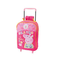 Le sac étanche de la sacoche bakkie a une contenance de 15 l. Cartable A Roulettes Peppa Pig Multicolore Cartables Et Sacs Enfants La Foir Fouille