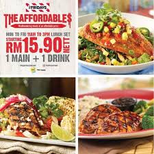 Tgif's curves are a little different from curves in other tools (for historic reasons). Tgi Fridays The Affordables Lunch Menu Promotion Loopme Malaysia