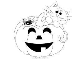 Addobbi Halloween Zucca Con Gatto Nero Disegni Di Halloween Halloween Quadri Halloween