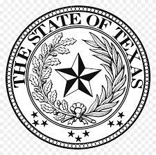 In 1839, at the same time as it adopted the lone star flag, the congress of the republic of texas adopted a national seal with a lone star surrounded by a wreath of an olive branch and a live oak branch. Texas State Seal Coloring Page Texas State Outline Png Stunning Free Transparent Png Clipart Images Free Download