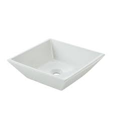 jacuzzi maya white vessel square