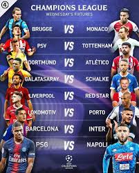 Champions league round of 16 first leg full coverage. Uefa Champions League Wednesday S Fixtures Best Of Uefa European Championship Champions League Uefa European Championship Uefa Champions League