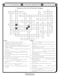 Word search puzzles can be. Narrative Of The Life Of Frederick Douglass Free Crossword Puzzle Prestwick House