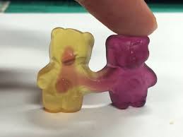 Scary As Fuck Gummy Bear Meme Guy