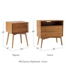 Plenty of circle night stand to choose from. Mid Century Nightstand
