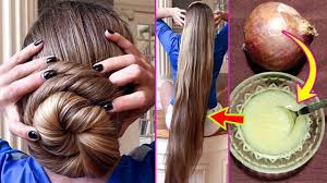 Since this type of hair has a kind of ability to retent the proteins and absorbs all of the goodness of the proteins. Onion Juice For Hair Growth With Ginger And Coconut Oil Benefits Of Oni Onion Juice For Hair Onion Oil For Hair Onion For Hair