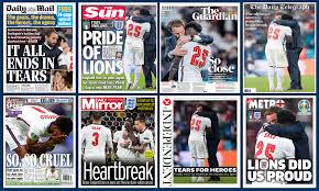 The world's most dignified monarch still lets her guard down sometimes 💗💗. How Newspapers Reacted To England S Final Defeat To Italy As Penalty Curse Strikes Again Daily Mail Online
