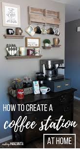 Coffee Kitchen Decor Walmart In 2020 Diy Coffee Station Coffee Bar Home Home Coffee Stations