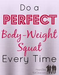 How To Do A Bodyweight Squat Video Tutorial Body Weight Squat Squats Body Squats