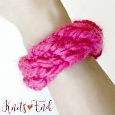 Teaching kids to knit develops fine motor skills and attention span. Kids Can Knit Their Own Friendship Bracelets Knitting