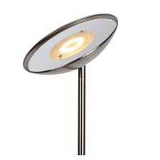 Led Deckenfluter 20w Dimmbar Zenith 180 Cm Alu Mit Leselampe