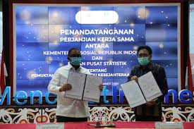 Menteri sosial ri juliari p. Kerja Sama Kemensos Dan Bps Terkait Pemutahiran Dtks Tahun 2021 Kementerian Sosial Republik Indonesia