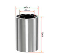 Skweawert 4PCS LM4UU Linear Ball Bearings, 4mm Bore Dia, 8mm ...