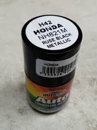 Everyone can do it with simple and easy. Autospa Touchup Paint For Honda Nh821m Ruse Black Metallic Car Accessories Accessories On Carousell