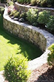 Leone Landscape And Construction High End Landscape In Watertown And West Newton Massachusetts Backyard Layout Landscaping Retaining Walls Sloped Backyard