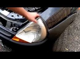 Disconnect the electrical connectors from the back of the headlight assembly. Ford Ka Headlight Removal Youtube Ford Headlights Headlight Assembly