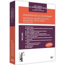 Articol realizat de colectiv rentrop & straton. Insolventa Si Lichidare Octombrie 2018 Adriana Violeta Nistor Emag Ro