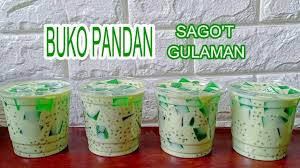 Buko Pandan Sago T Gulaman How To Make Buko Pandan Bolu Pandan Oreo Shake Gelatin