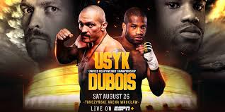 The updated daily fight schedule