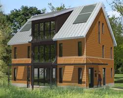 Passive House Maison Solaire Passive Passive House Outdoor Structures House
