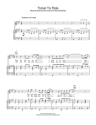 холодное сердце караоке версия песни отпусти и забудь скачать The Beatles Ticket To Ride Sheet Music Notes Chords Score Download Printable Pdf Sheet Music Notes Sheet Music Music Notes