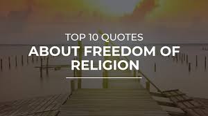 Top 10 Quotes About Freedom Of Religion Trendy Quotes Most Famous Quotes Youtube